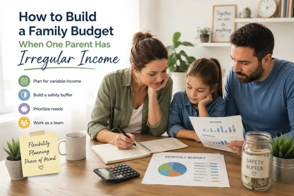How to Build a Family Budget When One Parent Has Irregular Income